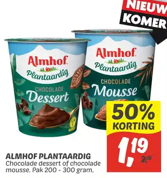 Dekamarkt Almhof plantaardig aanbieding