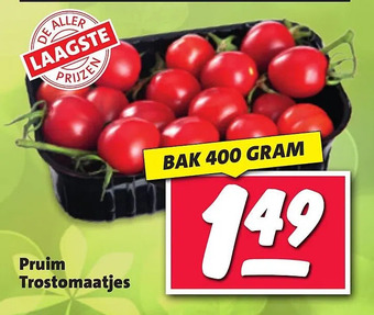 Nettorama Pruim trostomaatjes aanbieding