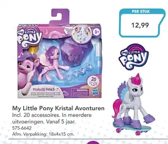 Marskramer My little pony kristal avonturen aanbieding