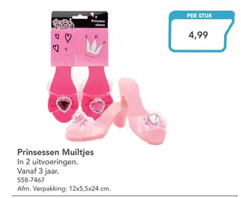 Marskramer Prinsessen muiltjes aanbieding