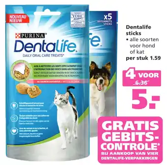 Ranzijn Putina Dentalife sticks aanbieding