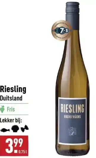 ALDI Riesling aanbieding