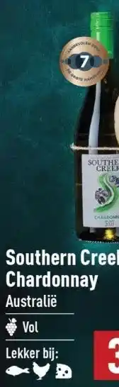 ALDI Southern creek chardonnay aanbieding