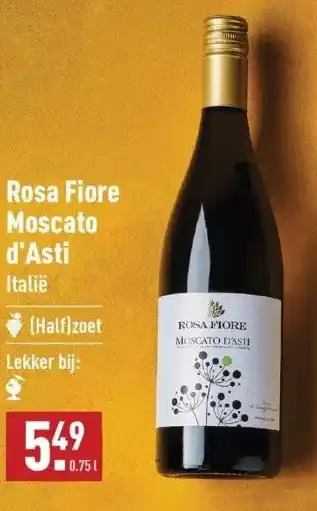 ALDI Rosa fiore moscato d'asti aanbieding