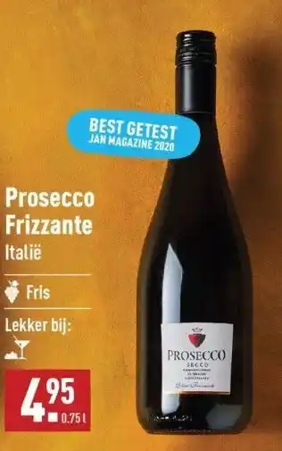 ALDI Prosecco frizzante aanbieding