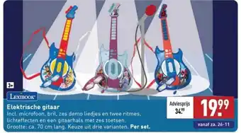 ALDI Elektrische gitaar aanbieding