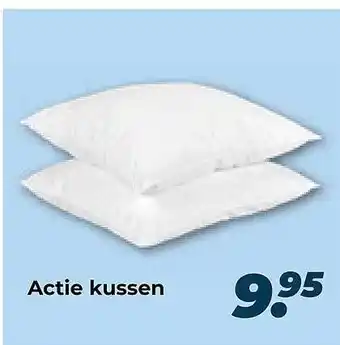 Beddenreus Actie kussen aanbieding