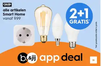 Blokker Calex alle artikelen smart home 2+1 gratis aanbieding