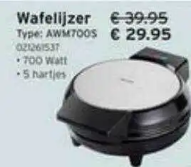 Heuts Wafelijzer awm700s aanbieding