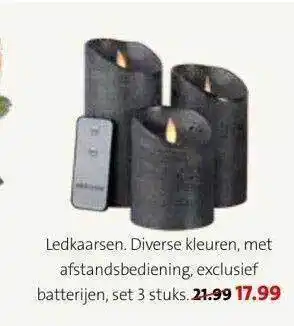 Intratuin Ledkaarsen aanbieding