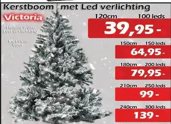 iTEK Kerstboom met led verlichting aanbieding