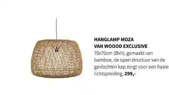 Nijhof Hanglamp moza van woood exclusive aanbieding