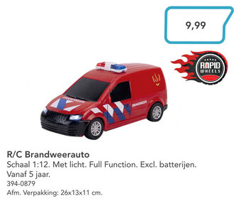 Marskramer R/C Brandweerauto aanbieding