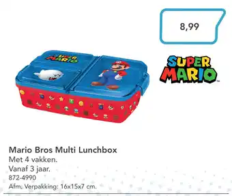 Marskramer Mario Bros Multi Lunchbox aanbieding