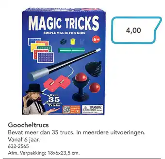 Marskramer Goocheltrucs aanbieding