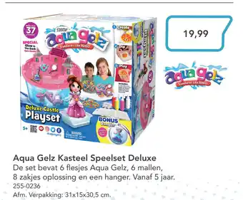 Marskramer Aqua Gelz Kasteel Speelset Deluxe aanbieding