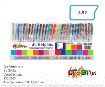 Marskramer Gelpennen 30 Stuks aanbieding