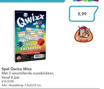 Marskramer Spel Qwixx Mixx aanbieding