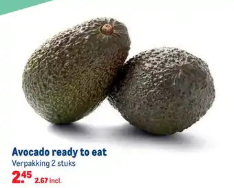 Makro Avocado ready to eat aanbieding