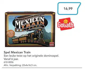 Marskramer Spel Mexican Train aanbieding