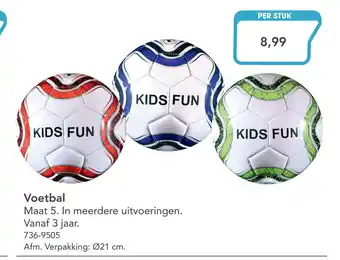 Marskramer Voetbal aanbieding