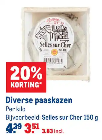 Makro Diverse paaskazen 1kg aanbieding