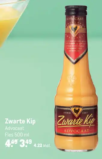 Makro Zwarte Kip advocaat 500ml aanbieding