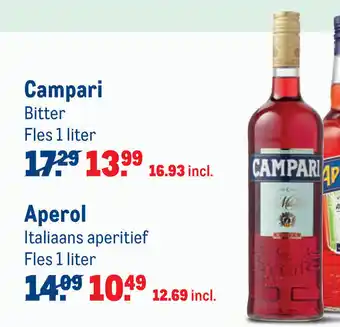 Makro Campari 1L aanbieding