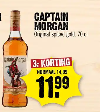 Super Dirck 3 Captain morgan aanbieding