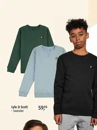 De Wit Schijndel Lyle & scott sweater aanbieding