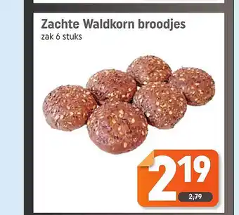 Dagwinkel Zacht Waldkorn Broodjes aanbieding