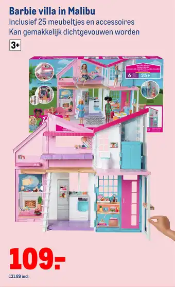 Makro Barbie villa in Malibu aanbieding