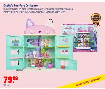 Makro Gabby's Purrfect Dollhouse aanbieding