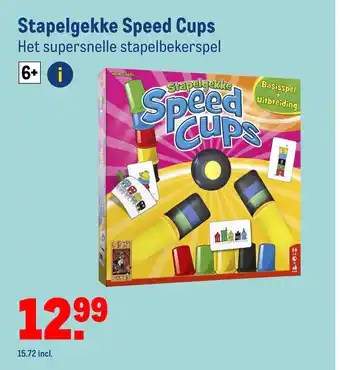 Makro Stapelgekke Speed Cups aanbieding