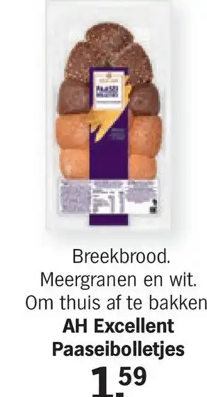 Albert Heijn AH Excellent Paaseibolletjes aanbieding