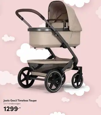 Baby & Tiener Joolz geo3 timeless taupe 2 in 1 kinderwagen aanbieding