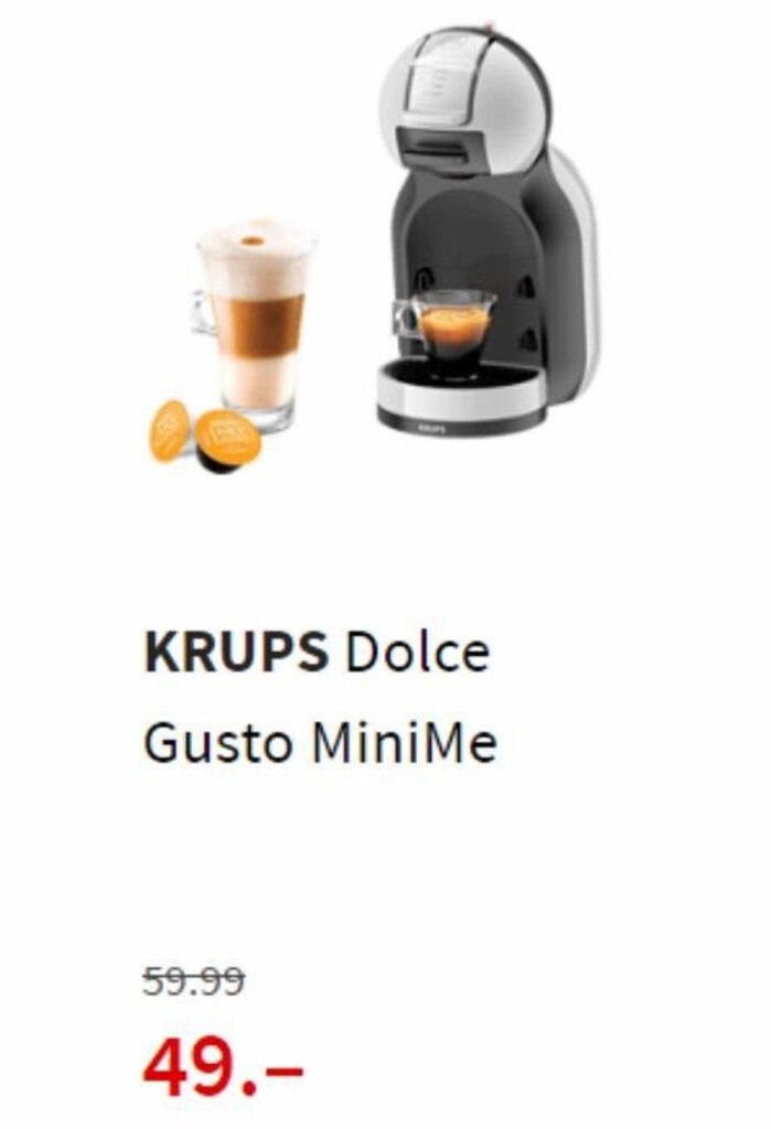 Dolce gusto mini me hotsell media markt