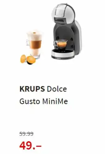 MediaMarkt Krups Dolce Gusto MiniMe aanbieding