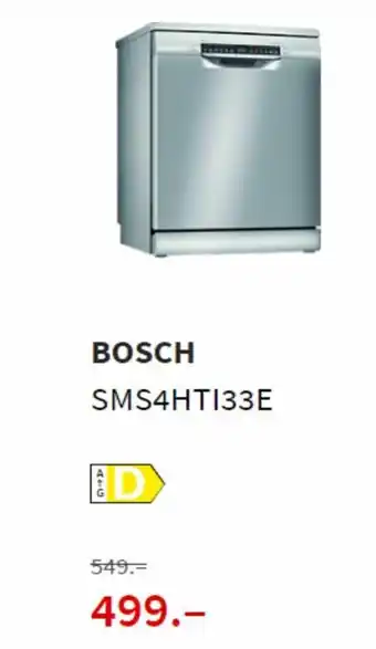 MediaMarkt Bosch SMS4HTI33E aanbieding