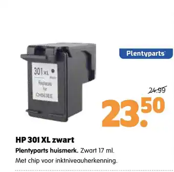 Plentyparts Hp 301 xl zwart aanbieding