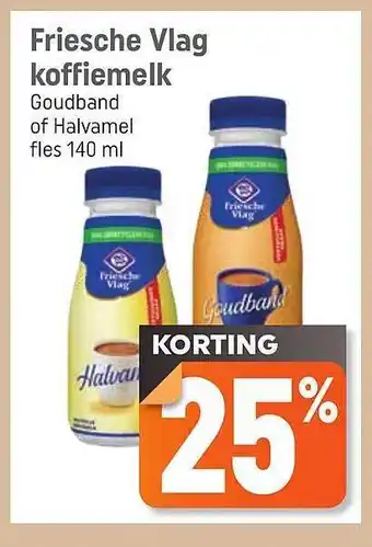 Lekker Makkelijk Friesche vlag koffiemelk 25% korting aanbieding