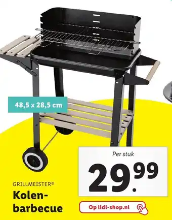 Lidl Grillmeister Kolenbarbecue aanbieding