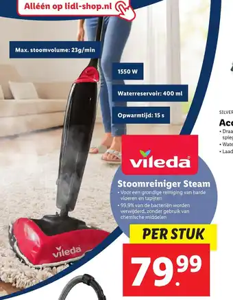 Lidl Vileda Stoomreiniger Steam aanbieding