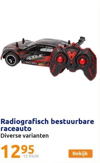 Action Radiografisch bestuurbare raceauto aanbieding