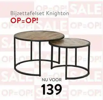 Profijt Meubel Bijzettafelset Knighton aanbieding