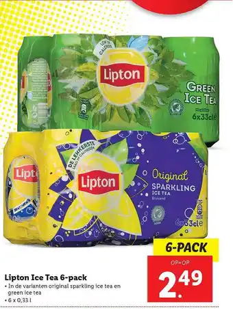 Lidl Lipton Ice Tea 6-Pack aanbieding