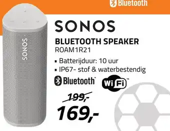 Obbink Sonos bluetooth speaker roam1r21 aanbieding