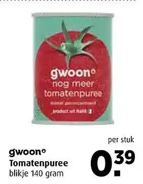 Boni Gwoon tomatenpuree aanbieding