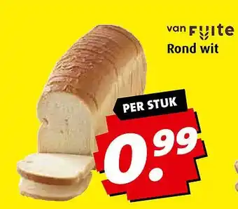 Boni Rond wit aanbieding