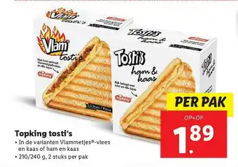 Lidl Vlam Topking Tosti's aanbieding